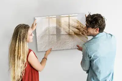 Schreib-Magnettafel für Mehl