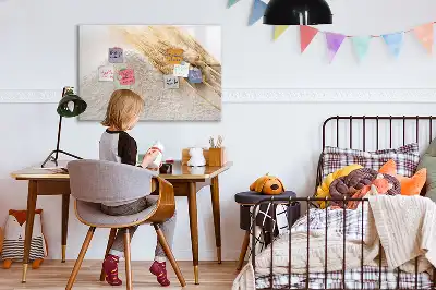 Schreib-Magnettafel für Mehl