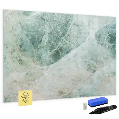 Schreib-Magnettafel mit Marmoroberfläche