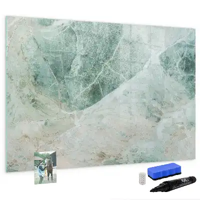 Schreib-Magnettafel mit Marmoroberfläche