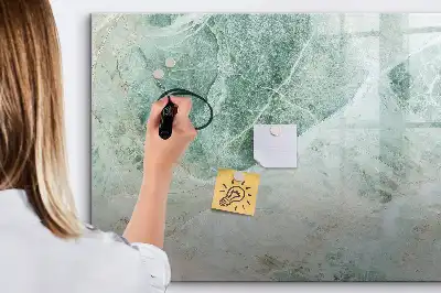 Schreib-Magnettafel mit Marmoroberfläche