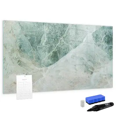 Schreib-Magnettafel mit Marmoroberfläche