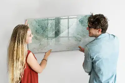 Schreib-Magnettafel mit Marmoroberfläche