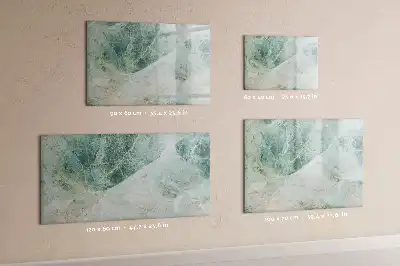 Schreib-Magnettafel mit Marmoroberfläche