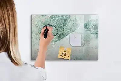 Schreib-Magnettafel mit Marmoroberfläche