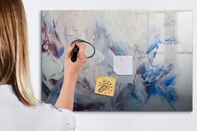 Magnettafel zum Beschreiben Modell Pinselstrich