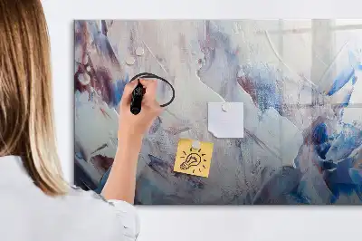 Magnettafel zum Beschreiben Modell Pinselstrich