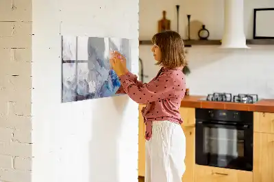 Magnettafel zum Beschreiben Modell Pinselstrich