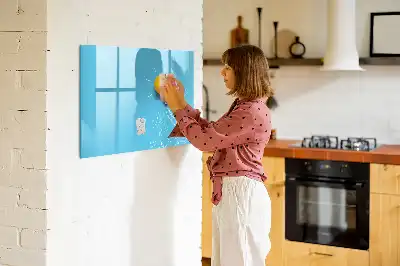 Beschreibbare Magnettafel mit Glühbirnen-Zeichnung