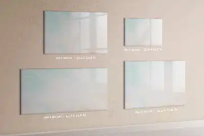 Beschreibbare Magnettafel im Aquarell-Marmor Design
