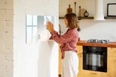 Beschreibbare Magnettafel im Aquarell-Marmor Design
