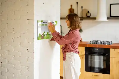 Beschreibbare Magnettafel Stundenplan