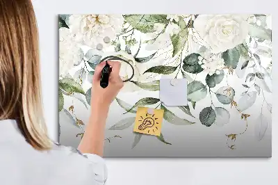 Schreib-Magnettafel in der Ausführung Natur