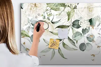Schreib-Magnettafel in der Ausführung Natur