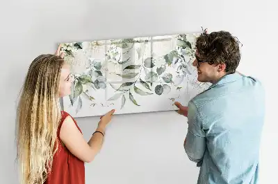 Schreib-Magnettafel in der Ausführung Natur