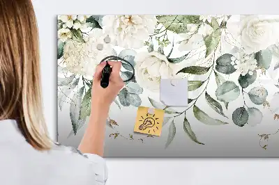 Schreib-Magnettafel in der Ausführung Natur