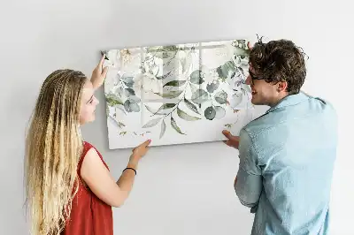 Schreib-Magnettafel in der Ausführung Natur