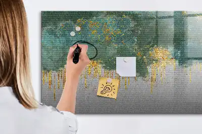 Schreib-Magnettafel mit dekorativem Muster
