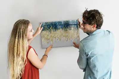 Beschreibbare Magnettafel mit dekorativem Muster