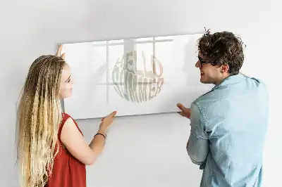 Schreib-Magnettafel im Design Hallo Sommer