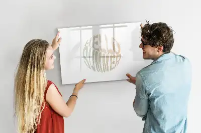 Schreib-Magnettafel im Design Hallo Sommer