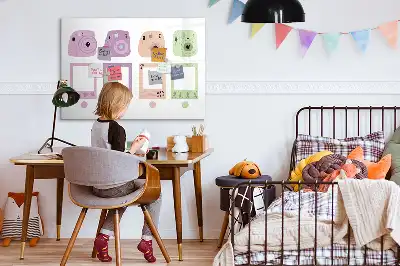 Beschreibbare Magnettafel Kamera-Set