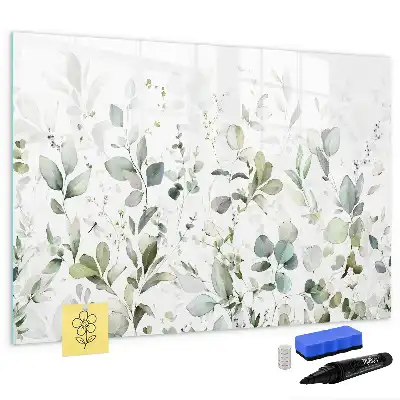 Schreib-Magnettafel Motiv Pflanzen