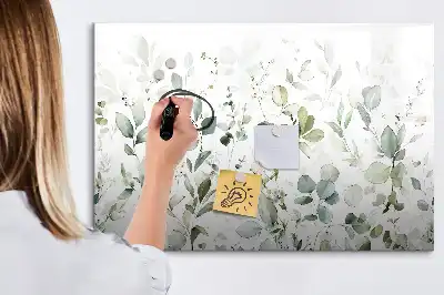 Schreib-Magnettafel Motiv Pflanzen