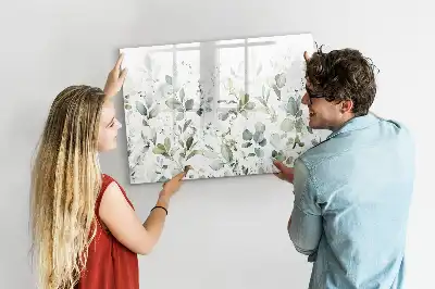 Schreib-Magnettafel Motiv Pflanzen