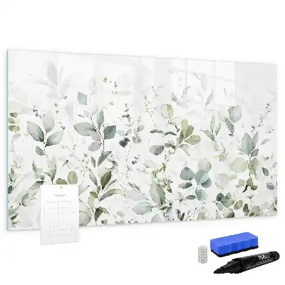 Schreib-Magnettafel Motiv Pflanzen