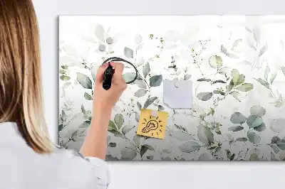 Schreib-Magnettafel Motiv Pflanzen