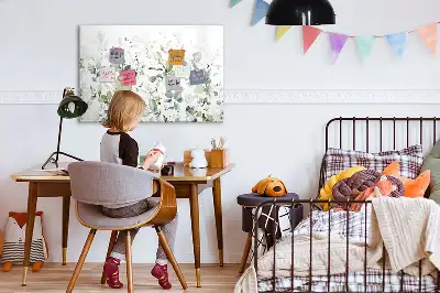 Schreib-Magnettafel Motiv Pflanzen