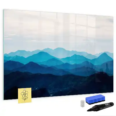 Schreib-Magnettafel mit Aquarellwasser