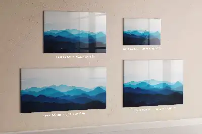 Schreib-Magnettafel mit Aquarellwasser