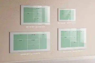 Schreibtisch-Organizer mit integrierter Schreib-Magnettafel