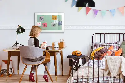 Schreibtisch-Organizer mit integrierter Schreib-Magnettafel