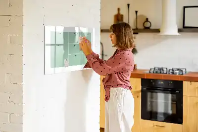 Schreibtisch-Organizer mit integrierter Schreib-Magnettafel