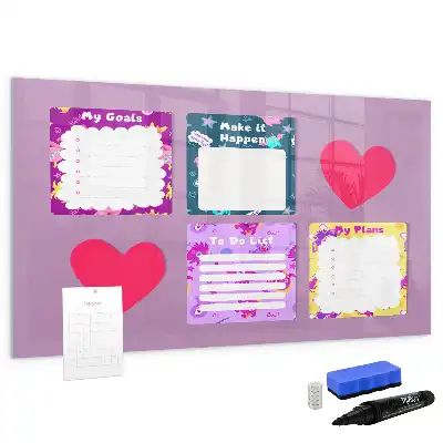 Schreib-Magnettafel mit gruseligem Motiv