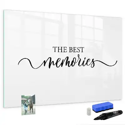 Schreib-Magnettafel für Text-Erinnerungen