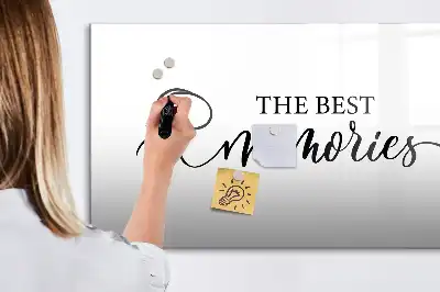 Schreib-Magnettafel für Text-Erinnerungen