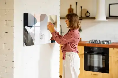 Beschreibbare Magnettafel mit Flecken-Abstraktion Design