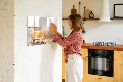 Schreib-Magnettafel mit dem Motiv Urlaub mit dem Auto