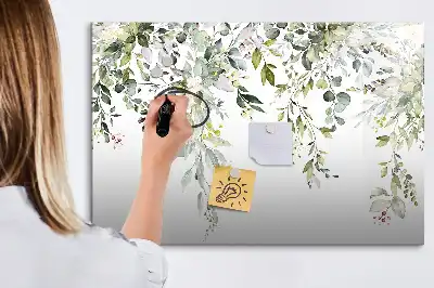 Schreib-Magnettafel Motiv Blühende Natur