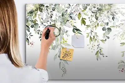 Schreib-Magnettafel Motiv Blühende Natur