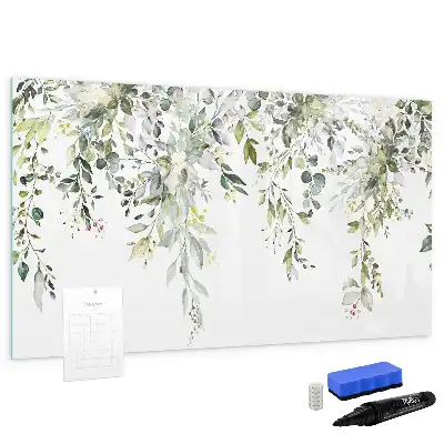 Schreib-Magnettafel Motiv Blühende Natur