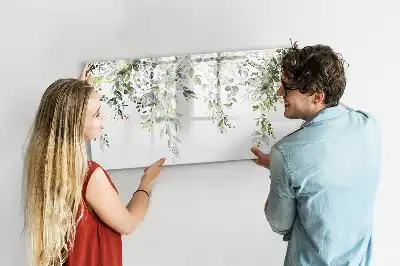 Schreib-Magnettafel Motiv Blühende Natur