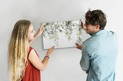 Schreib-Magnettafel Motiv Blühende Natur