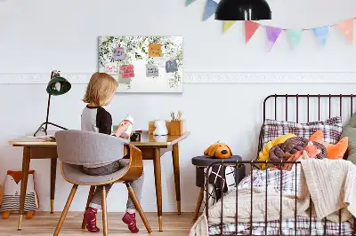 Schreib-Magnettafel Motiv Blühende Natur