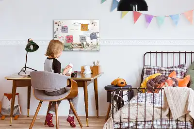 Schreib-Magnettafel süßer Planer