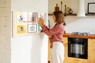 Schreib-Magnettafel mit Motivationssprüchen
